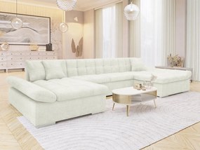 Rozkladacia rohová sedačka Agata, Dostupné poťahy: ekokoža Soft 011 + Lux 06 + Lux 5