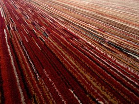 Spoltex koberce Liberec Kusový koberec Cambridge red / beige 5668 - 80x150 cm