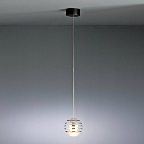 TECNOLUMEN Bulo - LED závesné svietidlo hliník