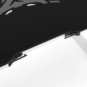 Výškovo nastaviteľný stôl Diablo X-Tensio 1400 biely