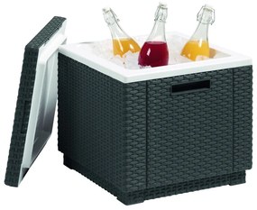 Záhradný stolík so zásobníkom na ľad 42x42 cm – Keter