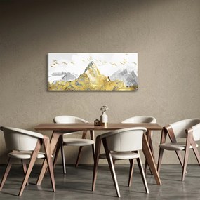 Obraz - Zlatá hora (120x50 cm)