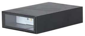 LED Vonkajšie nástenné svietidlo LED/4W/230V 3000K IP65 čierna