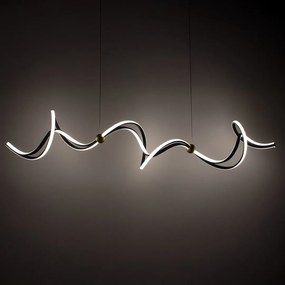 Závesné LED svietidlo Colia, 1x LED 55w, 4000k, b/g