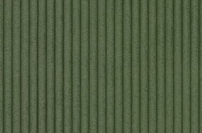 Posteľ Inez 180x200 cm, olivovo zelená štruktúrovaná látka