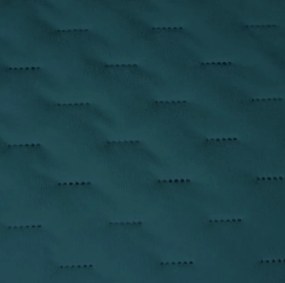 Zamatový prehoz na posteľ ASTRALIA, petrolejový Rozmer: 170 x 210 cm