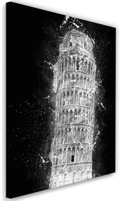 Gario Obraz na plátne Šikmá veža v Pise - Cornel Vlad Rozmery: 40 x 60 cm
