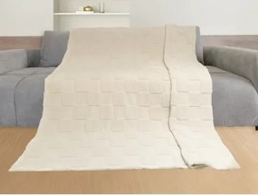 Deka Karo Sherpa 140x200 cm, piesková%