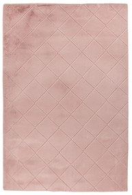 Dekorstudio Kožušinový koberec MOMENT- púdrovoružový Rozmer koberca: 160x230cm