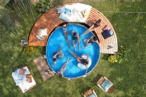 BESTWAY Tanx Bazénový set 305 x 61 cm, kartušová filtrácia 561RW