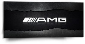 Sablio Obraz AMG čierna - 110x50 cm