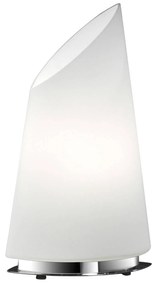 BANKAMP Sail stolná lampa zo skla, výška 33 cm