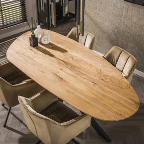 Jedálenský stôl 29-62 215x100cm Shaped Masív drevo Acacia Jedálenský stôl 29-62 215x100cm Shaped Masív drevo Acacia  - Komfort-nábytok