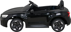 Ramiz Audi RS E-Tron GT batéria čierna + diaľkové ovládanie + pohon 4x4 + rádio MP3 + LED + EVA