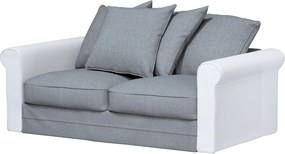 Poťah 2-miestnej skladacej sekcie Grönlid farba produktu sivá látka zapletaná