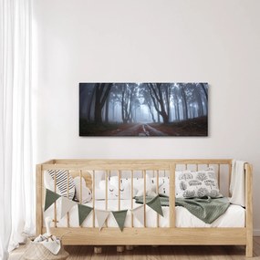 Obraz - Za daždivého dňa (120x50 cm)