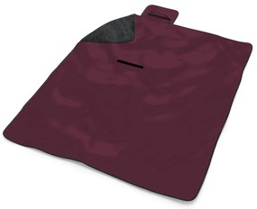 Sablio Plážová deka Červenofialová: 200x140 cm