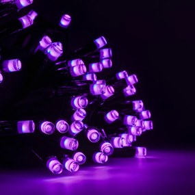 DECOLED Svetelný reťazec RGB 20 m, 200 diód