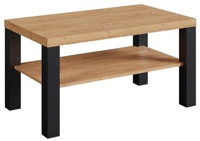 Konferenčný stolík Olaf XII čierna/craft