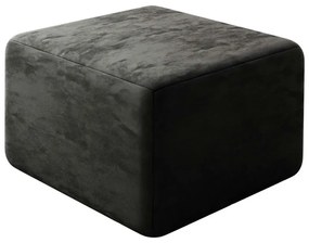 TABURET BELLA 60 x 60 MONOLITH 95 TMAVO ŠEDÁ