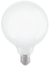 EGLO Stmievateľná LED žiarovka, E27, G125, 7,5 W, 806lm, 2700K, teplá biela