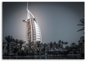 Gario Obraz na plátne Burj al-Arab hotel v Dubaji Rozmery: 60 x 40 cm