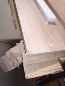 AKCIA Posteľ SOFIA 120 x 200 cm, dub sonoma II. akosť