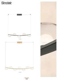 Redo 01-3244 - LED Stmievateľný luster na lanku SINCLAIR LED/35W/230V CRI 93 IP21