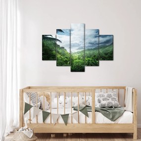 Obraz - Seychelská jungle (150x105 cm)