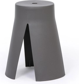 Plastová stolička RIKO, sivá