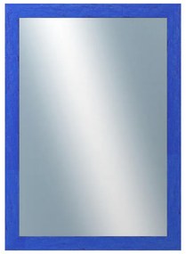 DANTIK - Zrkadlo v rámu, rozmer s rámom 50x70 cm z lišty RETRO modrá (2532)