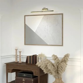 Searchlight 8343PB - LED Obrazové svietidlo LED/14W/230V zlatá