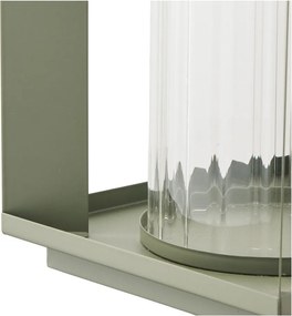 Kovový/sklenený lampáš (výška 20,5 cm) Lohals – House Nordic