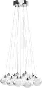 Toolight Toolight, závesné svietidlo 13xG9, MS025-13CP, chrómová, OSW-09640