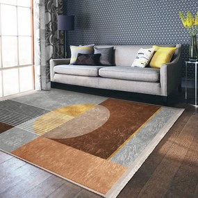 Sivo-hnedý koberec 160x230 cm - Mila Home