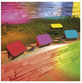 SADA 3x LED RGBIC Stm. von. reflektor LED/14W/230V 3000-6500K IP65 Wi-Fi Tuya