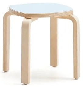 Detská stolička VIDE, laminát - modrá, výška 350 mm