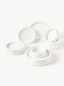 Porcelánová súprava riadu Maira, 4 osoby (12 ks)