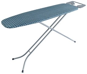 Erga Model 103, žehliaca doska 125x33,5x87 cm, strieborná-modrý vzor, ERG-SEP-10DESPRMOD103