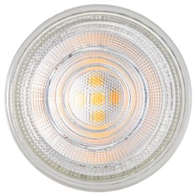 Sada 5 LED žiaroviek GU10 50 mm číra 3W 250 lm 2200K