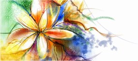 Obraz - Kvetina (120x50 cm)