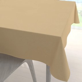 Biante Dekoračný štvorcový obrus BKS-404 Zlatisto pieskový 130x130 cm