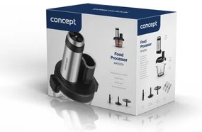 Concept RM3300 - Kuchynský robot so strúhadlom 1000W/230V čierna/nerez
