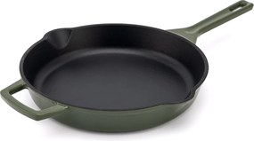 Elmich Smaltovaná liatinová panvica Ember 26 cm olivovozelená