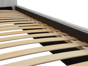Čalúnená posteľ Lamea 90x200 - sivá