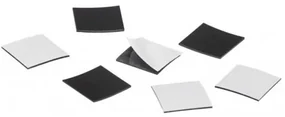 Samolepiace magnety Magnetoplan Takkis 30 x 20 mm - 45 ks, čierna