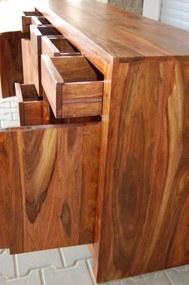 furniture-nabytek.cz - Komoda z masívu z palisandrového dreva 200x45x90cm