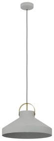 Eglo 390226 - Luster na lanku ESTEPONA 1xE27/40W/230V šedá