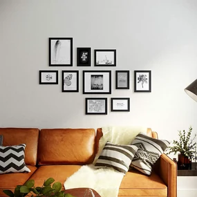 Fotorámeček Boba 10 fotografií černý