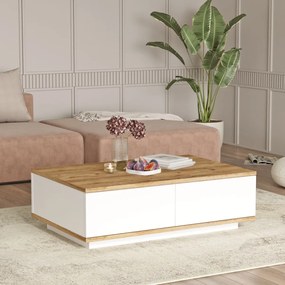 Konferenčný stolík Atlantic Pine White